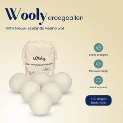 Wooly Drogerballen - 6 Wasdroger Ballen - Duurzaam - Wol - Herbruikbare Wasballen - Wasbol - Wasverzachter 15 Wooly Drogerballen - 6 Wasdroger Ballen - Duurzaam - Wol - Herbruikbare Wasballen - Wasbol - Wasverzachter -Huishoud Verkoop 1200x1200 448