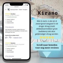 Wasdroger Ballen - Wasbol - Droogballen - Wasbal - Wasballen - Drogerballen - Wasballen Voor Wasmachine - 4 Stuks -Huishoud Verkoop 1200x1200 482