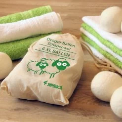 Droger Ballen Wol - Wasdroger Herbruikbare Wollen Droger Ballen - Droogballen Voor Snellere Droogtijd- Set 6 Stuks - Swilix -Huishoud Verkoop 1200x1200 534