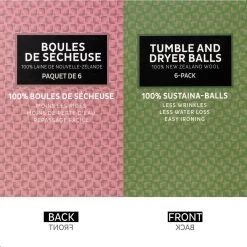 Lavayette XL Drogerballen Met 25ml Wasparfum - WasdrogerBallen – Droogballen – Wasbol – 100% Nieuw-Zeelands Schapenwol – Milieu- En Diervriendelijk – 6 Stuks -Huishoud Verkoop 1200x1200 545