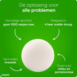 Drogerballen - Droogballen Voor Wasdrogers - Wasdrogerballen, Wasbollen & Wasballen - 100% Diervriendelijk, Duurzaam & Herbruikbaar - Duurzaam Cadeau - Energie Besparen - RWS Wol & Zero Waste - 6 Stuks Van Zivanto 12 Drogerballen - Droogballen Voor Wasdrogers - Wasdrogerballen, Wasbollen & Wasballen - 100% Diervriendelijk, Duurzaam & Herbruikbaar - Duurzaam Cadeau - Energie Besparen - RWS Wol & Zero Waste - 6 Stuks Van Zivanto -Huishoud Verkoop 1200x1200 557
