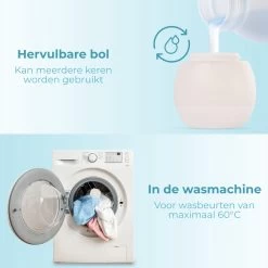 FAVE Doseerbol - Wasbollen - Drogerbollen - Transparant - Doseerdop - 230ml - 2 Stuks - Inclusief E-book 9 FAVE Doseerbol - Wasbollen - Drogerbollen - Transparant - Doseerdop - 230ml - 2 Stuks - Inclusief E-book -Huishoud Verkoop 1200x1200 576