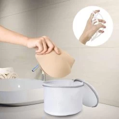 ForDig Wasnet Waszakjes (5 Stuks) Voor Lingerie En Fijne Was - Geschikt Voor Wasmachine - Met Rits - Wit -Huishoud Verkoop 1200x1200 598