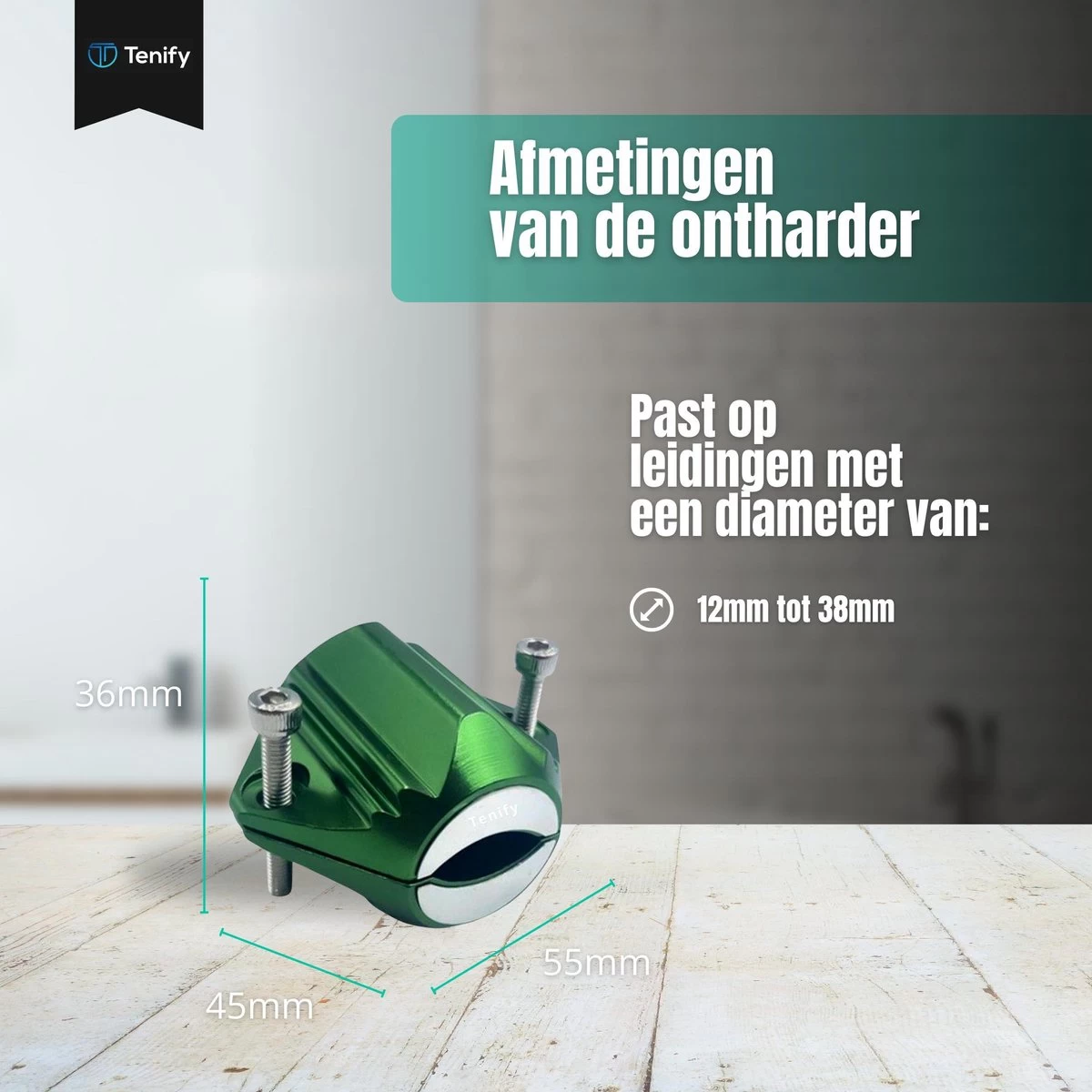Tenify Magnetische Waterontharder - 7800 Gauss - Douche Filter - Waterverzachter - Waterontkalker - Antikalk Magneet - Waterleiding - Kalkaanslag 3 Tenify Magnetische Waterontharder - 7800 Gauss - Douche Filter - Waterverzachter - Waterontkalker - Antikalk Magneet - Waterleiding - Kalkaanslag - Afbeelding 3