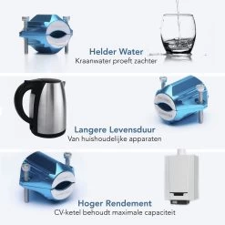 KIMO DIRECT Waterontharder Met 6 Teststrips - Waterontharder - Huishouden Tot 6 Personen - Waterfilter - 7500 Gauss - Blauw 10 KIMO DIRECT Waterontharder Met 6 Teststrips - Waterontharder - Huishouden Tot 6 Personen - Waterfilter - 7500 Gauss - Blauw -Huishoud Verkoop 1200x1200 693