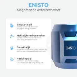 ENISTO® Magnetische Waterontharder Medium – Waterontharder Magneet – Douchefilter – 15.000 Gauss – Waterontkalker – Waterverzachter – Antikalk – Blauw – RVS -Huishoud Verkoop 1200x1200 715
