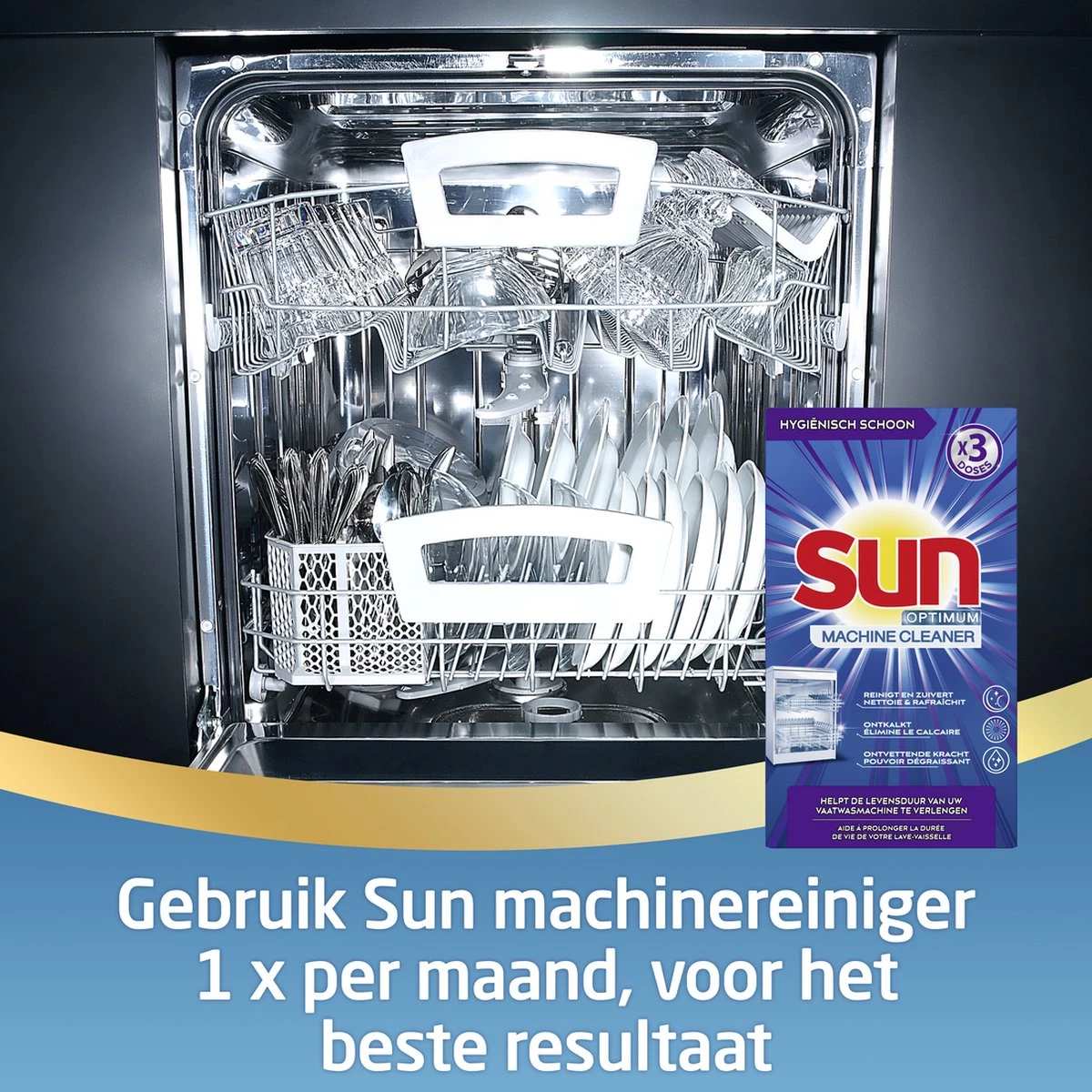 SUN® 12x Sun Machinereiniger 3 Stuks 6 SUN® 12x Sun Machinereiniger 3 Stuks - Afbeelding 6