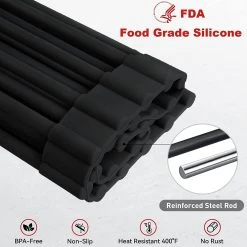 BOTC Afdruiprek - Verstelbaar - Afdruipmat Voor Afwas - Pannenonderzetter - Opvouwbaar 10 BOTC Afdruiprek - Verstelbaar - Afdruipmat Voor Afwas - Pannenonderzetter - Opvouwbaar -Huishoud Verkoop 1200x1200 847