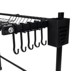 Afdruiprek Droger Zwart Voor Bestek Boven De Gootsteen 65 Cm X 29 Cm X 52 Cm -Huishoud Verkoop 1200x1200 899