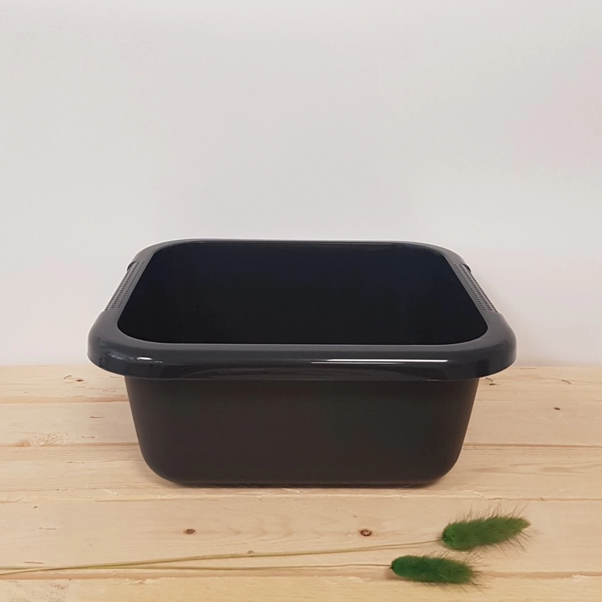 Curver Afwasbak - Vierkant - 6L - Antraciet 1 Curver Afwasbak - Vierkant - 6L - Antraciet