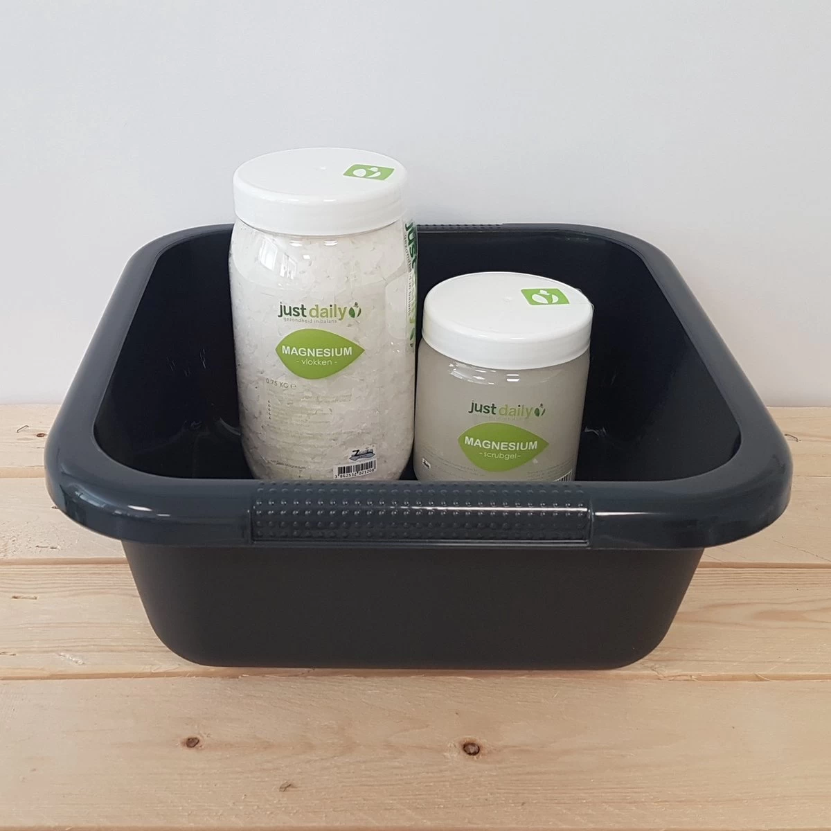 Curver Afwasbak - Vierkant - 6L - Antraciet 2 Curver Afwasbak - Vierkant - 6L - Antraciet - Afbeelding 2