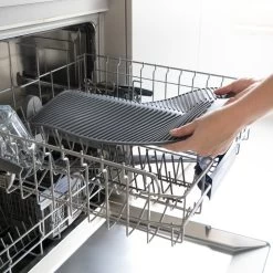 Navaris Siliconen Droogmat Met Afvoer - Aanrecht Droogmat Voor Afwas, Borden, Bestek, Glazen - Grijs -Huishoud Verkoop 1200x1200 940