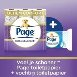 Page Toiletpapier - 32 Rollen - Kussenzacht Wc Papier (3-laags) - Voordeelverpakking -Huishoud Verkoop 1200x1200 978