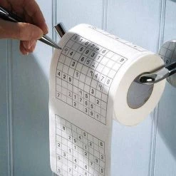 MikaMax Sudoku WC Papier - Sudoku - Iedervel Een Andere Sudoku - Toiletpapier - Puzzels - Puzzel -Huishoud Verkoop 1200x1200 982