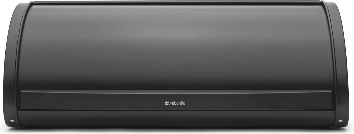 Brabantia Broodtrommel - Met Schuifdeksel - Matt Black 1 Brabantia Broodtrommel - Met Schuifdeksel - Matt Black