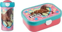 Mepal – Lunchset Campus (sb + Lb) – Schoolbeker En Broodtrommel Voor Kinderen – My Horse – Bento Box - Lekvrij -Huishoud Verkoop 1200x621 1