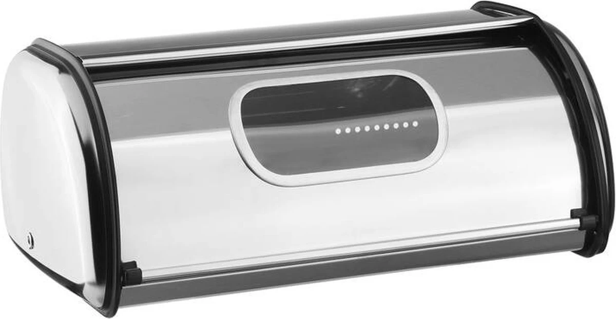 Haushalt Broodtrommel - Schuifdeksel - RVS 4 Haushalt Broodtrommel - Schuifdeksel - RVS - Afbeelding 4