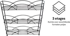 Zindoo - Kruidenrek - Standaard - 3-laags - Ophangbaar - 18 Kruiden Potjes - Anti-slip Pootjes - Spice Rack - Specerijenrek - Keukenorganizer - Keukenaccessoires 9 Zindoo - Kruidenrek - Standaard - 3-laags - Ophangbaar - 18 Kruiden Potjes - Anti-slip Pootjes - Spice Rack - Specerijenrek - Keukenorganizer - Keukenaccessoires -Huishoud Verkoop 1200x628 2