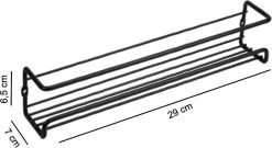 Kruidenrek Ophangbaar Kruidenpotjes Wandrek Organizer Keuken Accessoires - Zwart - Geschikt Voor Bijna Alle Kruidenpotjes 15 Kruidenrek Ophangbaar Kruidenpotjes Wandrek Organizer Keuken Accessoires - Zwart - Geschikt Voor Bijna Alle Kruidenpotjes -Huishoud Verkoop 1200x658