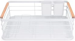 Navaris Afdruiprek Met Uitneembare Bestekhouder - Afwasrek Met Losse Lekbak - Vaatwasrek Met Plateau - Voor Bestek, Borden, Schalen En Pannen 15 Navaris Afdruiprek Met Uitneembare Bestekhouder - Afwasrek Met Losse Lekbak - Vaatwasrek Met Plateau - Voor Bestek, Borden, Schalen En Pannen -Huishoud Verkoop 1200x663