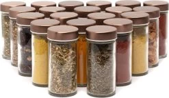 Pazzo Goods - Kruidenrek Staand - Kruidenrek Met Potjes - Rose Goud - RVS - Kruidenrek Draaibaar - 20 Kruidenpotjes - Inclusief Stickers & Stift - Kruiden Carrousel -Huishoud Verkoop 1200x694