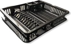 Afdruiprek Met Lekbak 2-delig + Gratis Schuurspons | Afdruiprek Voor Afwas | Afdruiprek |