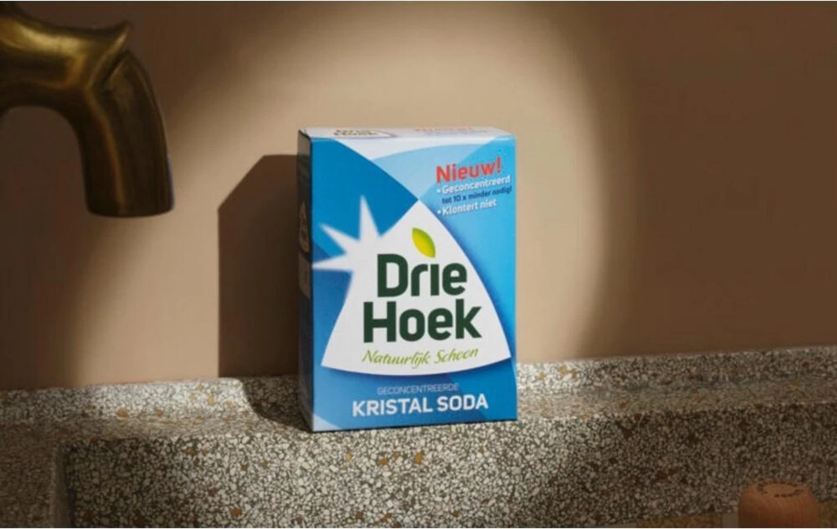 Driehoek Kristal Soda 600 Gr 2 Driehoek Kristal Soda 600 Gr - Afbeelding 2