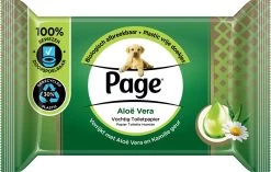 Page Vochtig Toiletpapier - 12 X 38 Stuks - Aloë Vera Vochtig Wc Papier - Voordeelverpakking -Huishoud Verkoop 1200x763 2