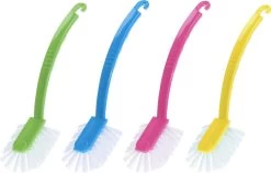 Excellent Houseware Afwasborstel Met Ophanghaakje In Verschillende Kleuren 27 Cm