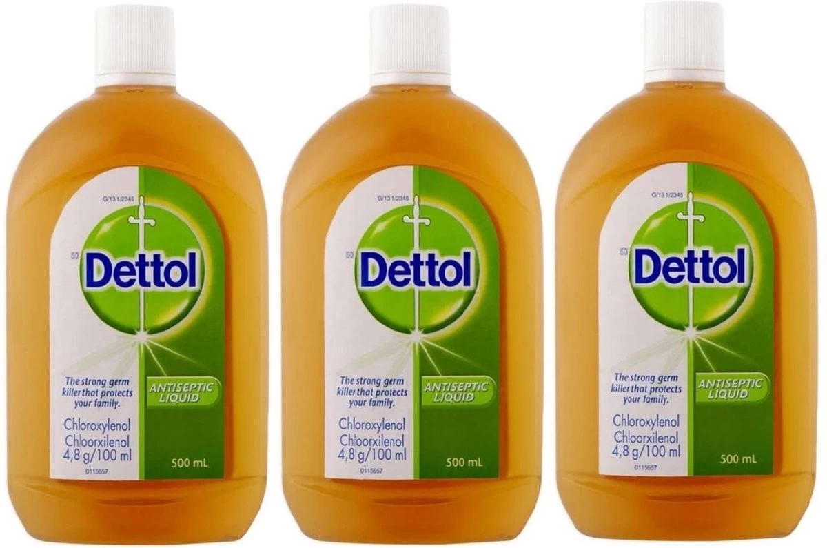 Dettol 500 Ml Allesreiniger Ontsmettingsmiddel 3 X 500 ML Voordeel Verpakking 1 Dettol 500 Ml Allesreiniger Ontsmettingsmiddel 3 X 500 ML Voordeel Verpakking