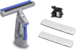 Swiss Pro+ Ruitenreiniger 3 In 1 WV 2 Blue Edition Window Vac - Ca. 120 M² - Waterzuiger - Incl. Smalle Zuigmond - Oplaadbaar - Raamwisser - Streeploos - Clicksystem - 2 Microvezeldoekjes - Met Sprayfunctie - Low Noise - Hepafilter -Huishoud Verkoop 1200x796 2