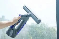 Swiss Pro+ Ruitenreiniger 3 In 1 WV 2 Blue Edition Window Vac - Ca. 120 M² - Waterzuiger - Incl. Smalle Zuigmond - Oplaadbaar - Raamwisser - Streeploos - Clicksystem - 2 Microvezeldoekjes - Met Sprayfunctie - Low Noise - Hepafilter -Huishoud Verkoop 1200x799 12