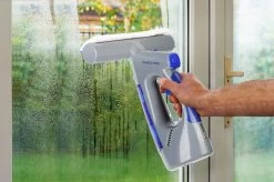 Swiss Pro+ Ruitenreiniger 3 In 1 WV 2 Blue Edition Window Vac - Ca. 120 M² - Waterzuiger - Incl. Smalle Zuigmond - Oplaadbaar - Raamwisser - Streeploos - Clicksystem - 2 Microvezeldoekjes - Met Sprayfunctie - Low Noise - Hepafilter -Huishoud Verkoop 1200x799 13