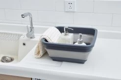 YUGN BLACK Opvouwbare Afwasteil 9 Liter - Afwasbak Teil Wasteil - Afwasbak Vierkant - Afwasteil Opvouwbaar - Ruimtebesparend - Cadeau Tip -Huishoud Verkoop 1200x800 17