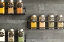 Merkloos Friendly Kitchen - Zwart Ophangbaar Kruidenrek - Modern Strak Kruidenrekje - Staal -Huishoud Verkoop 1200x800 51