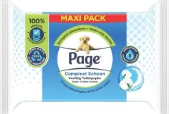 Page Vochtig Toiletpapier - 6 X 74 Stuks - Compleet Schoon Maxi Vochtig Wc Papier - Voordeelverpakking -Huishoud Verkoop 1200x813 2