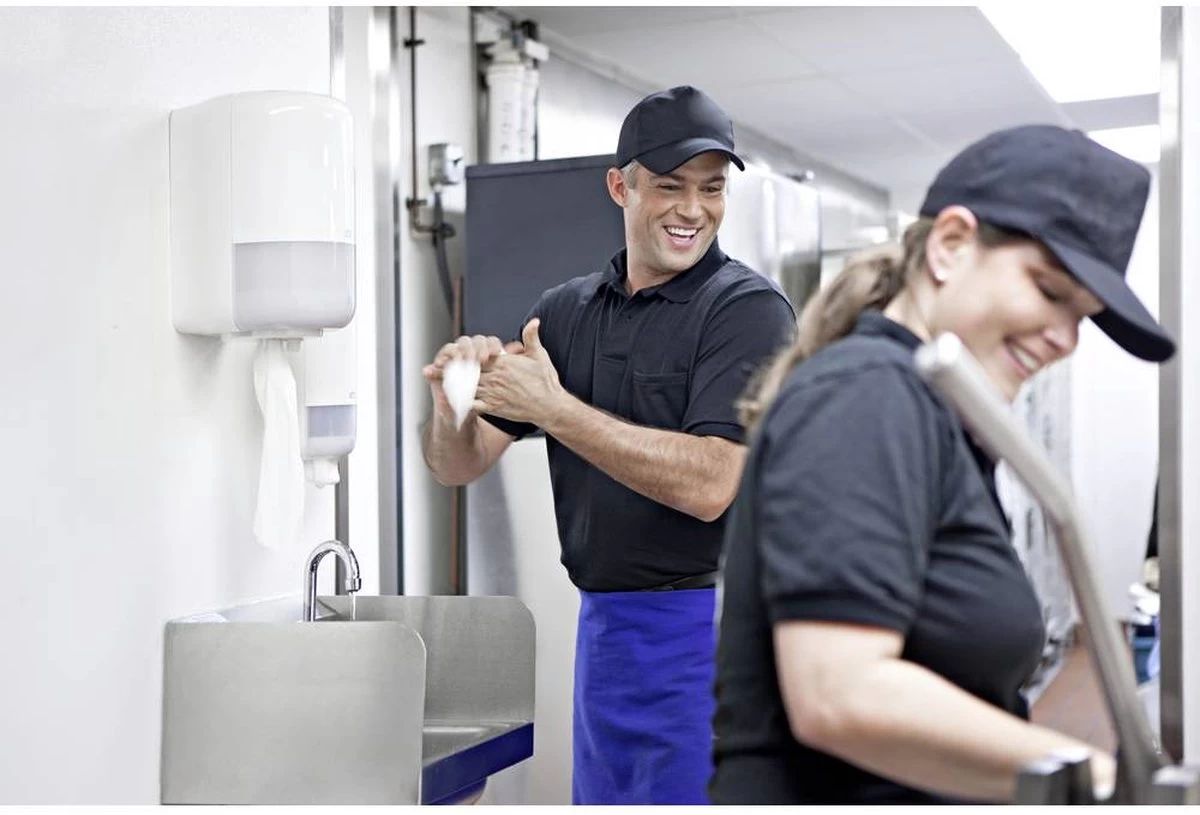 Poetsrol Tork M2 121206 2-laags - 20cm X 160m - 6 Rollen 10 Poetsrol Tork M2 121206 2-laags - 20cm X 160m - 6 Rollen - Afbeelding 10