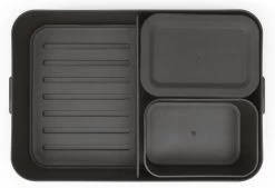 Brabantia Make & Take Bento Lunchbox Incl Bentobox - Large - Kunststof - Dark Grey 36 Brabantia Make & Take Bento Lunchbox Incl Bentobox - Large - Kunststof - Dark Grey -Huishoud Verkoop 1200x820