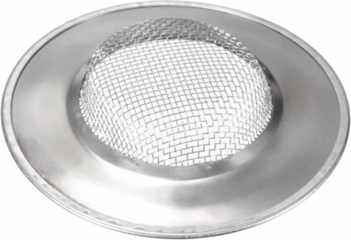 JvB - Gootsteen Zeef 2 Stuks RVS Buitenmaat 7.5 Cm Binnenmaat 4,3 Cm - Zeef - Gootsteen - Haar Opvanger Haar Vanger - Vuil Tegenhouden 2 JvB - Gootsteen Zeef 2 Stuks RVS Buitenmaat 7.5 Cm Binnenmaat 4,3 Cm - Zeef - Gootsteen - Haar Opvanger Haar Vanger - Vuil Tegenhouden - Afbeelding 2