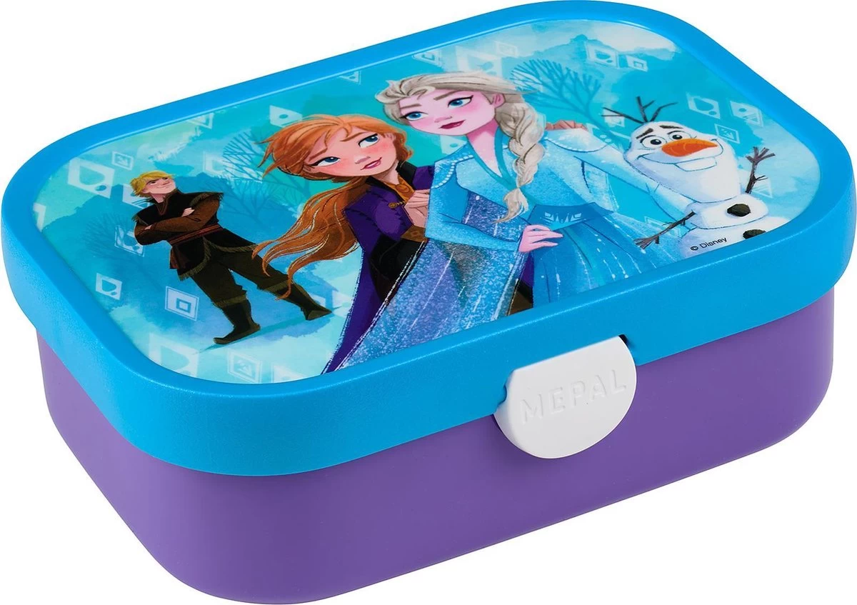 Mepal – Lunchset Campus (pu + Lb) – Pop-up Drinkfles En Broodtrommel Voor Kinderen – Frozen II – Bento Box – Lekvrij 2 Mepal – Lunchset Campus (pu + Lb) – Pop-up Drinkfles En Broodtrommel Voor Kinderen – Frozen II – Bento Box – Lekvrij - Afbeelding 2