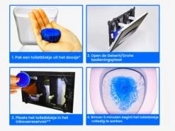 Merkloos Toiletblokjes Voor Inbouwreservoirs – WC-blokjes – Toiletblokken In Een Voordeelverpakking – 30 Stuks 12 Merkloos Toiletblokjes Voor Inbouwreservoirs – WC-blokjes – Toiletblokken In Een Voordeelverpakking – 30 Stuks -Huishoud Verkoop 1200x895 1