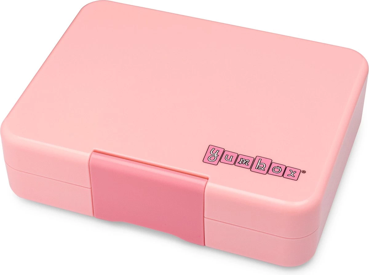 Yumbox Snack - Lekvrije Bento Box Lunchbox - 3 Vakken - Coco Roze / Rainbow Tray 2 Yumbox Snack - Lekvrije Bento Box Lunchbox - 3 Vakken - Coco Roze / Rainbow Tray - Afbeelding 2