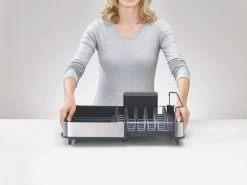 Extend Steel Uitschuifbaar Afdruiprek - Grijs - Joseph Joseph -Huishoud Verkoop 1200x900 4