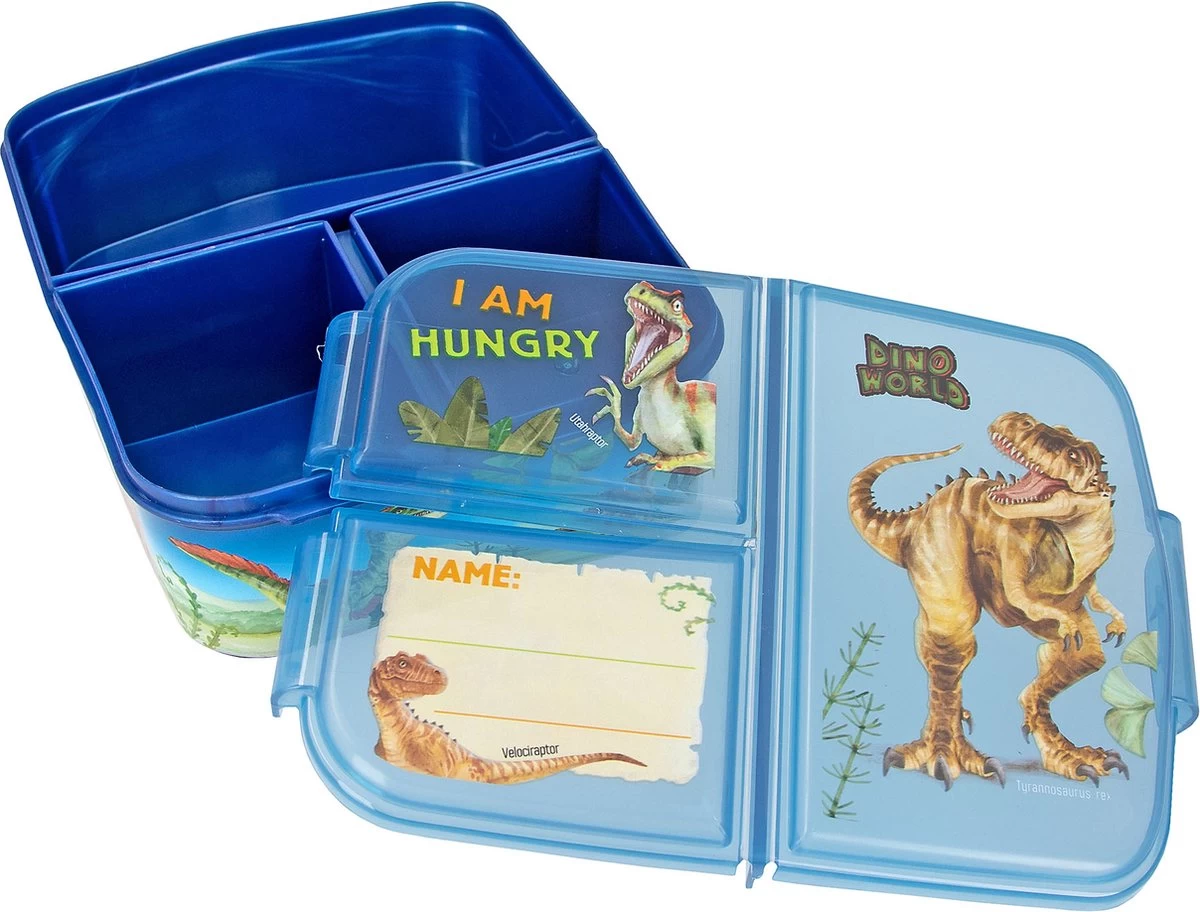 Depesche - Dino World Broodtrommel 3 Depesche - Dino World Broodtrommel - Afbeelding 3