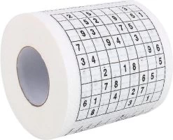 MikaMax Sudoku WC Papier - Sudoku - Iedervel Een Andere Sudoku - Toiletpapier - Puzzels - Puzzel -Huishoud Verkoop 1200x975 1