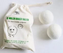 Jean's Goods Drogerballen - Droogballen - Wasdrogerballen - Wasdroger Ballen - Wasbol - Wasbollen - Wasballen - Energiebesparende Producten - Energiebesparend - Duurzaam Cadeau - RWS Wol - Zero Waste - Wasverzachter - Beige - 6 Stuks -Huishoud Verkoop 1200x997 1