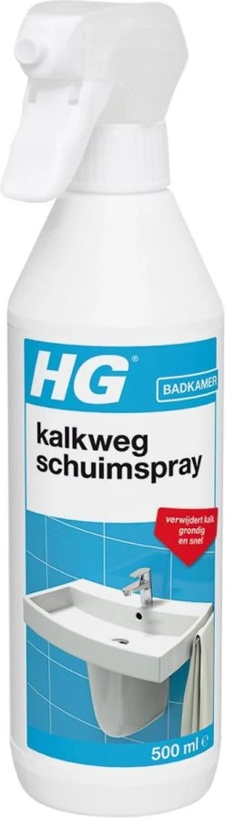 HG Kalkweg Schuimspray - 500ml - 100% Glans - Verwijdert En Voorkomt Kalk - Biologisch Afbreekbaar 15 HG Kalkweg Schuimspray - 500ml - 100% Glans - Verwijdert En Voorkomt Kalk - Biologisch Afbreekbaar -Huishoud Verkoop 331x1200 1