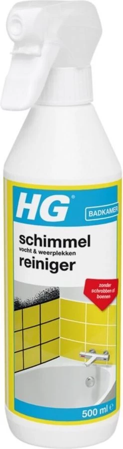 HG Schimmelreiniger - 500ml - De NR 1 Schimmelverwijderaar - Vernietigt De Hardnekkigste Schimmel - Geschikt Voor De Badkamer, Tegel-, Siliconenvoegen, Stucwerk 5 HG Schimmelreiniger - 500ml - De NR 1 Schimmelverwijderaar - Vernietigt De Hardnekkigste Schimmel - Geschikt Voor De Badkamer, Tegel-, Siliconenvoegen, Stucwerk -Huishoud Verkoop 331x1200 2