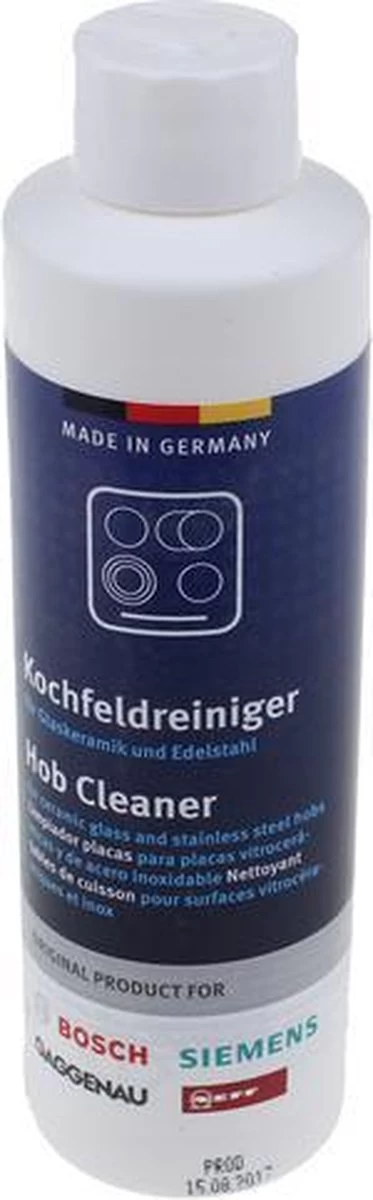 Bosch / Siemens Kookplaat Reiniger - 250 Ml 1 Bosch / Siemens Kookplaat Reiniger - 250 Ml