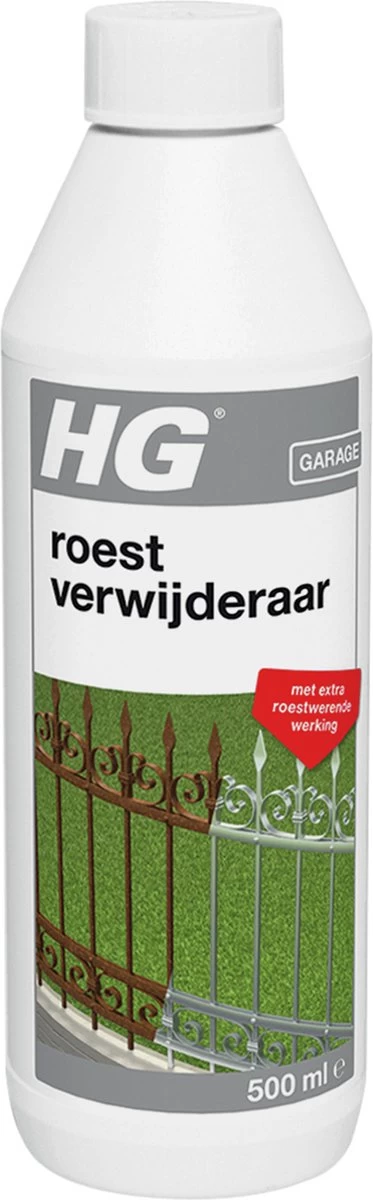 HG Roestverwijderaar - 500 Ml - Verwijdert Roest Zonder Schuren - Roestwerende Werking 3 HG Roestverwijderaar - 500 Ml - Verwijdert Roest Zonder Schuren - Roestwerende Werking - Afbeelding 3